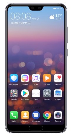 1. HUAWEI P20 Pro