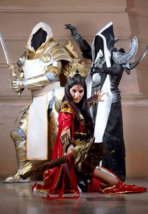 Cosplayer Chilena que vistara el MasGamers Tech festival