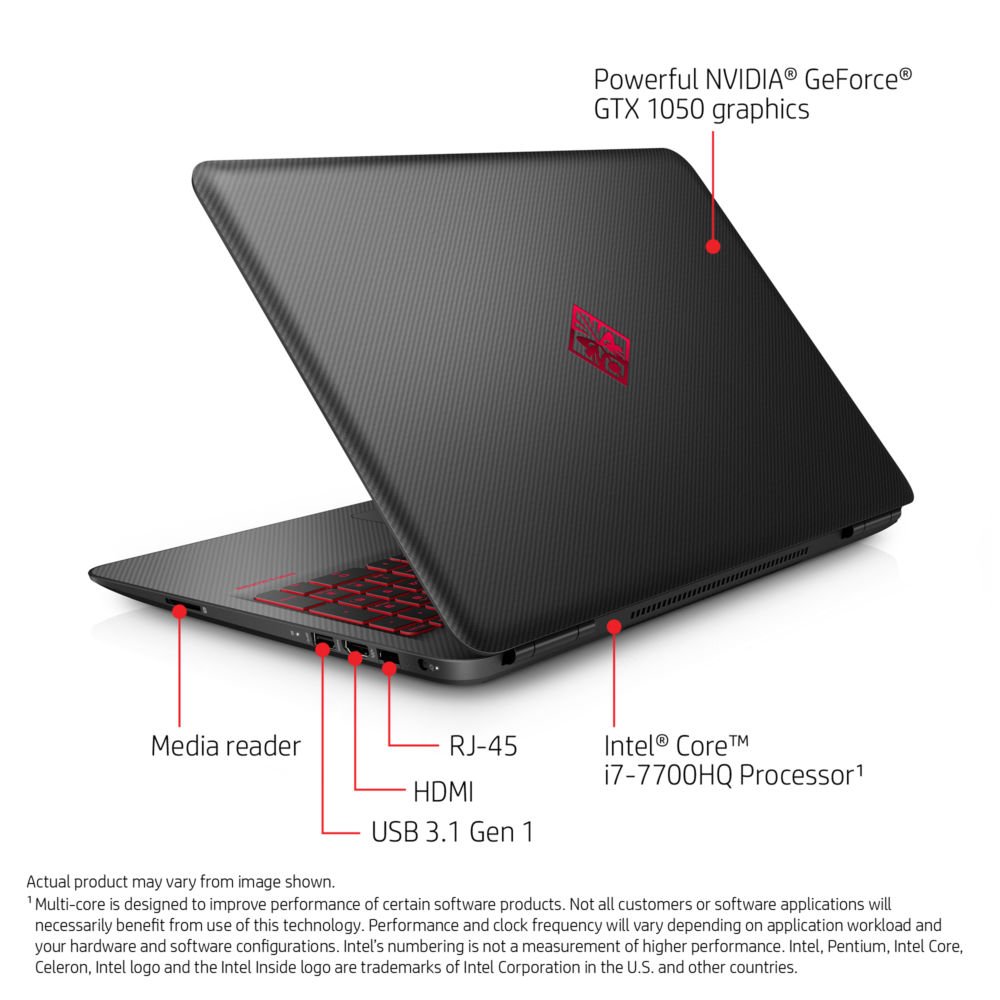 3.- Notebook gamer HP OMEN _H