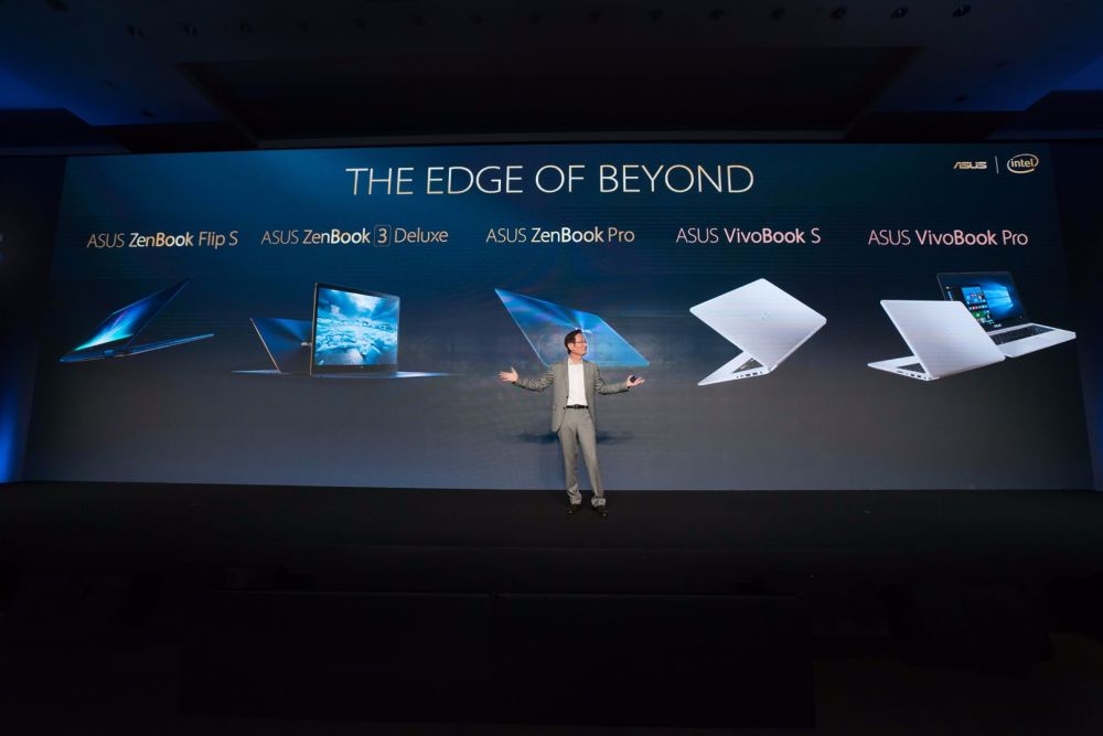 ASUS Chairman Jonney Shih reveals brand new ZenBook and VivoBook noteboo...
