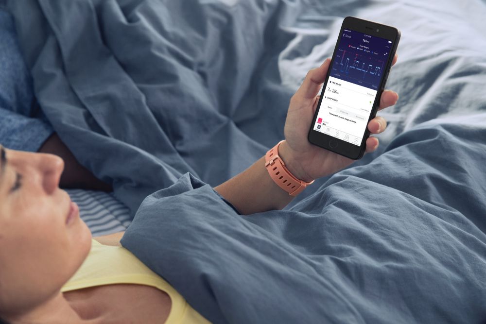 Fitbit control de sueño