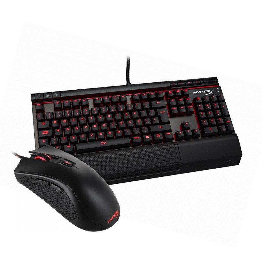 HyperX Alloy Elite Cherry y HyperX Plsefire FPS