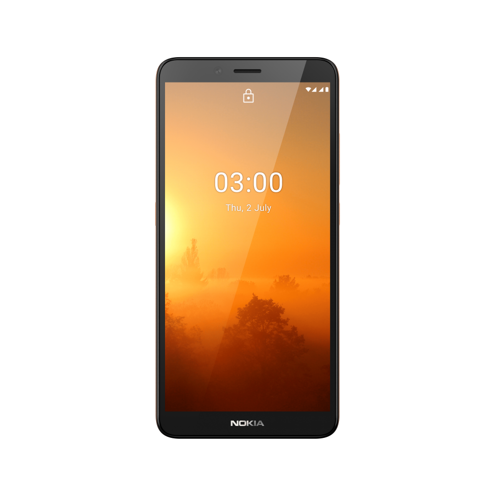 Nokia C3_Sand_Front_ROW