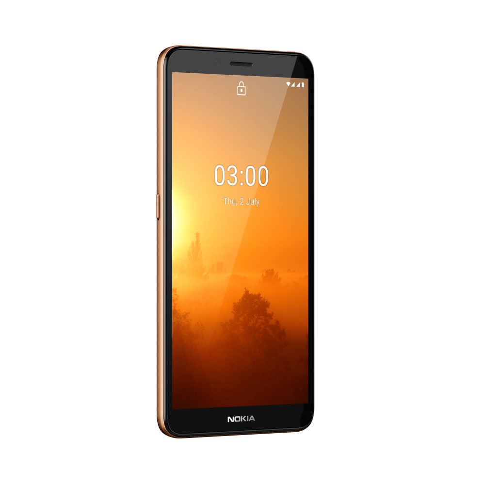 Nokia C3_Sand_Front_ROW_DS
