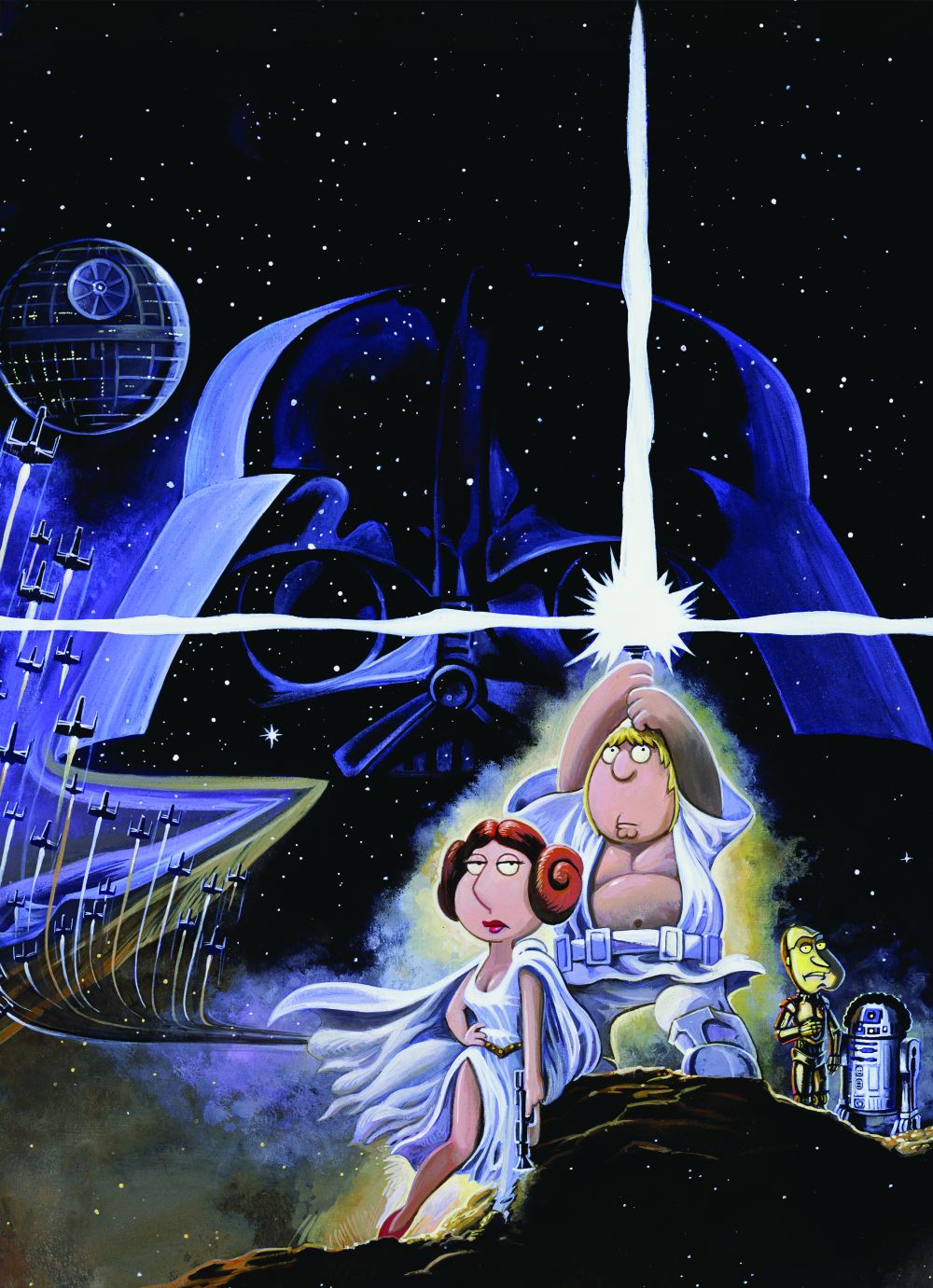 Padre-de-Familia-Blue-Harvest-Mes-Star-Wars-en-FX-1
