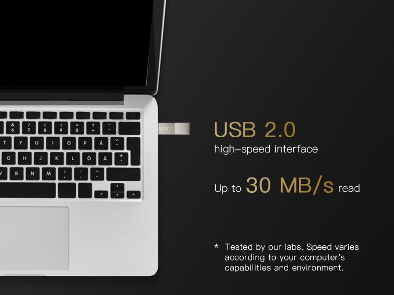 Unidad flash UF200 de Acer Flyer