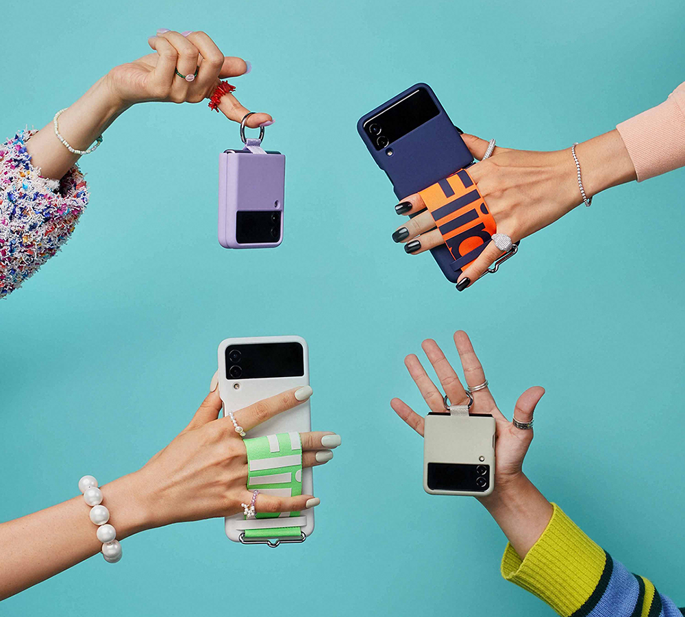 Galaxy Z Fold3 5G y Z Flip3 5G uno al lado del otro