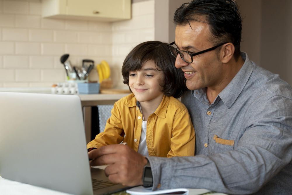 padre-y-tecnologia